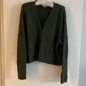 Jcrew Alpaca blend Green knit Sweater